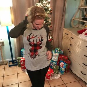 Holiday Baseball Tops